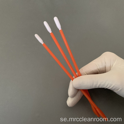 MFS-740of Orange Handle Cleanroom Polyurethane Foam Swabs